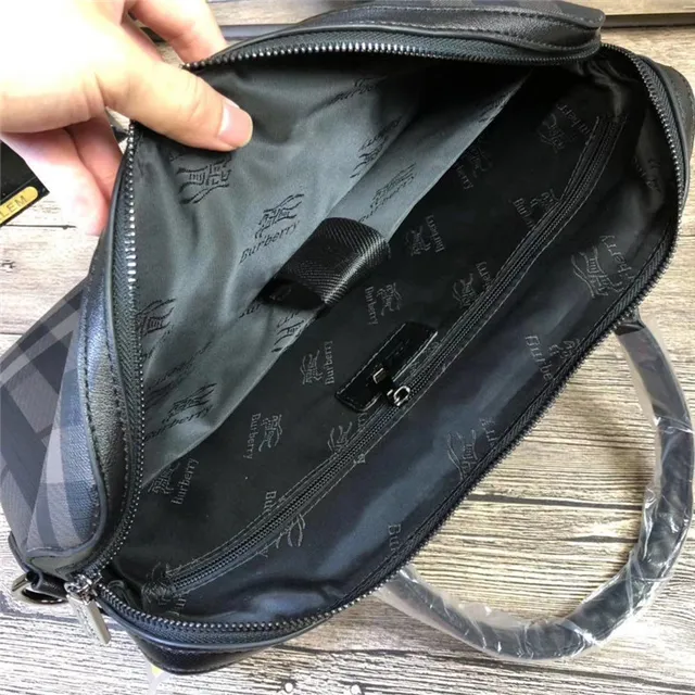 Plaid-Print Structured Top-Handle Boston Bag 10