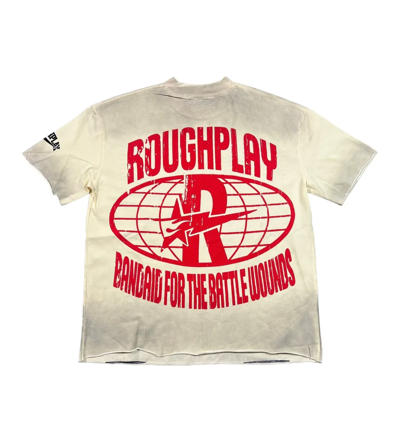 Rough Play Bandaid For The Battle Wounds Graphic T-Shirt 3