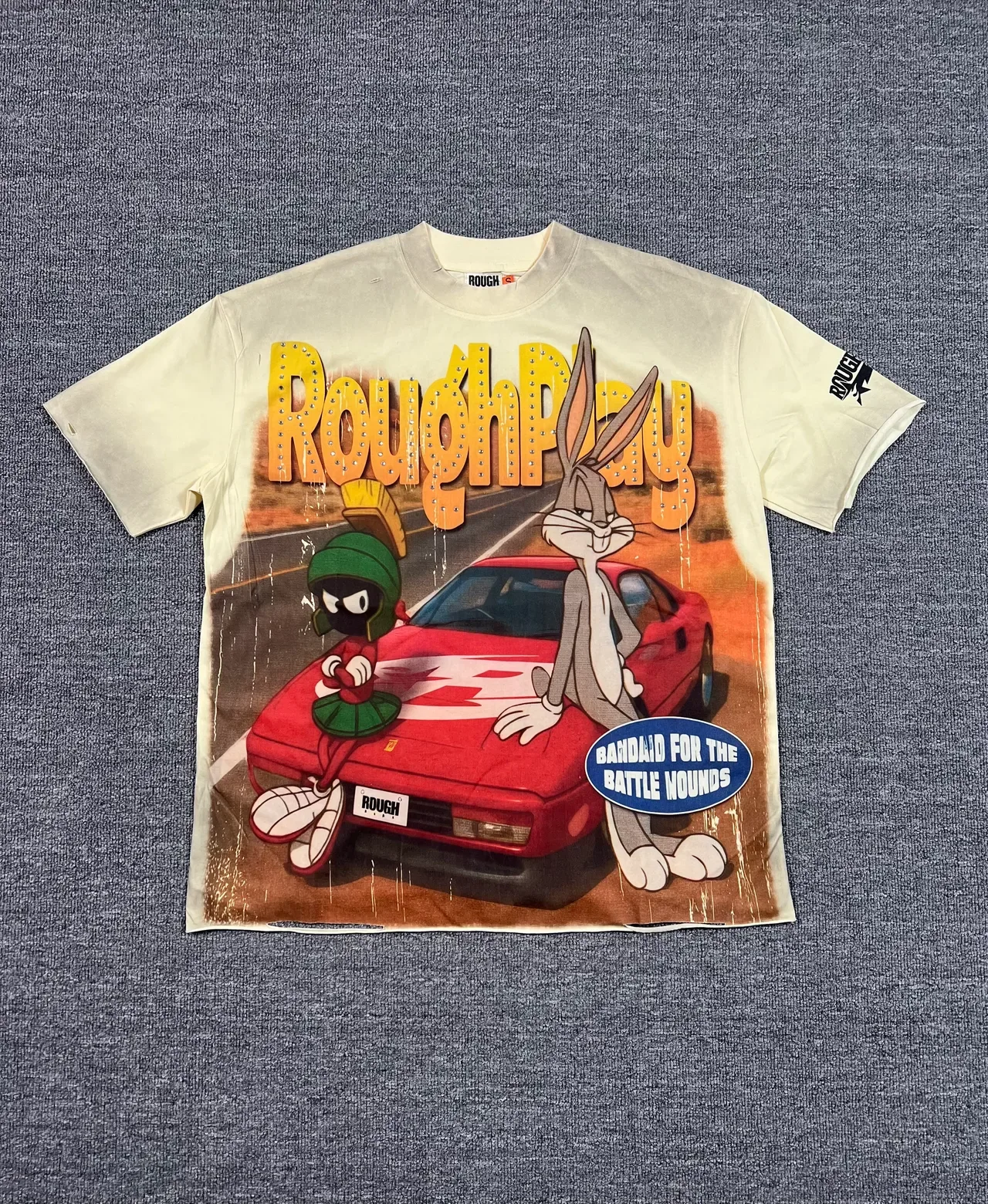 Rough Play Bandaid For The Battle Wounds Graphic T-Shirt 6