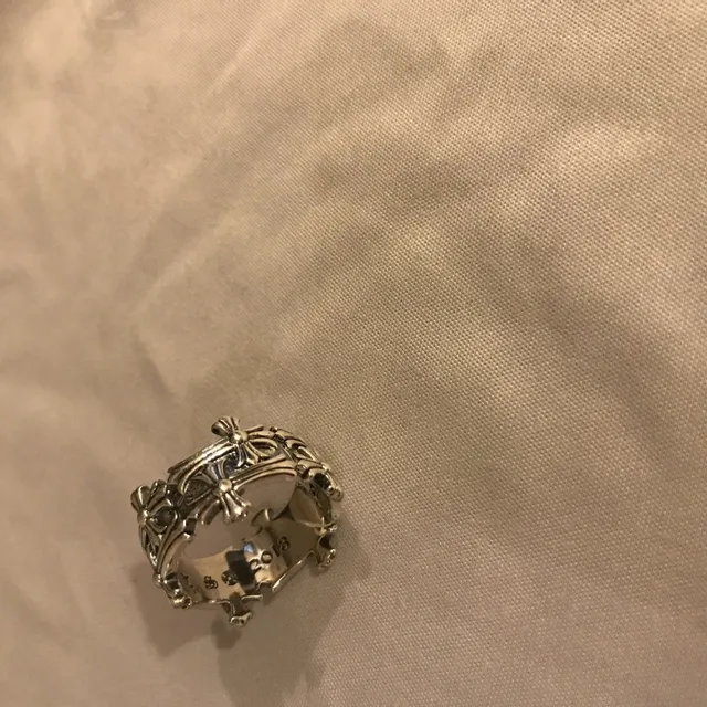 Silver Cross Motif Openwork Bracelet 5