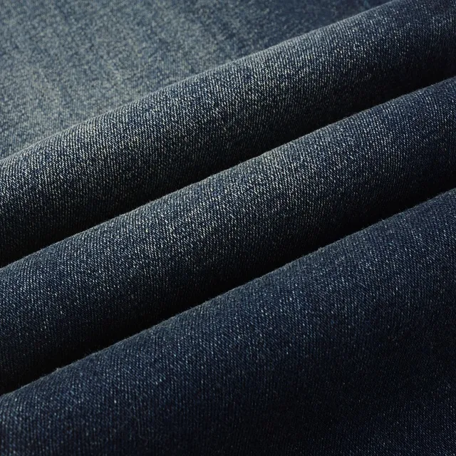 Slim-Fit Mid-Rise Distressed Indigo Jeans 16