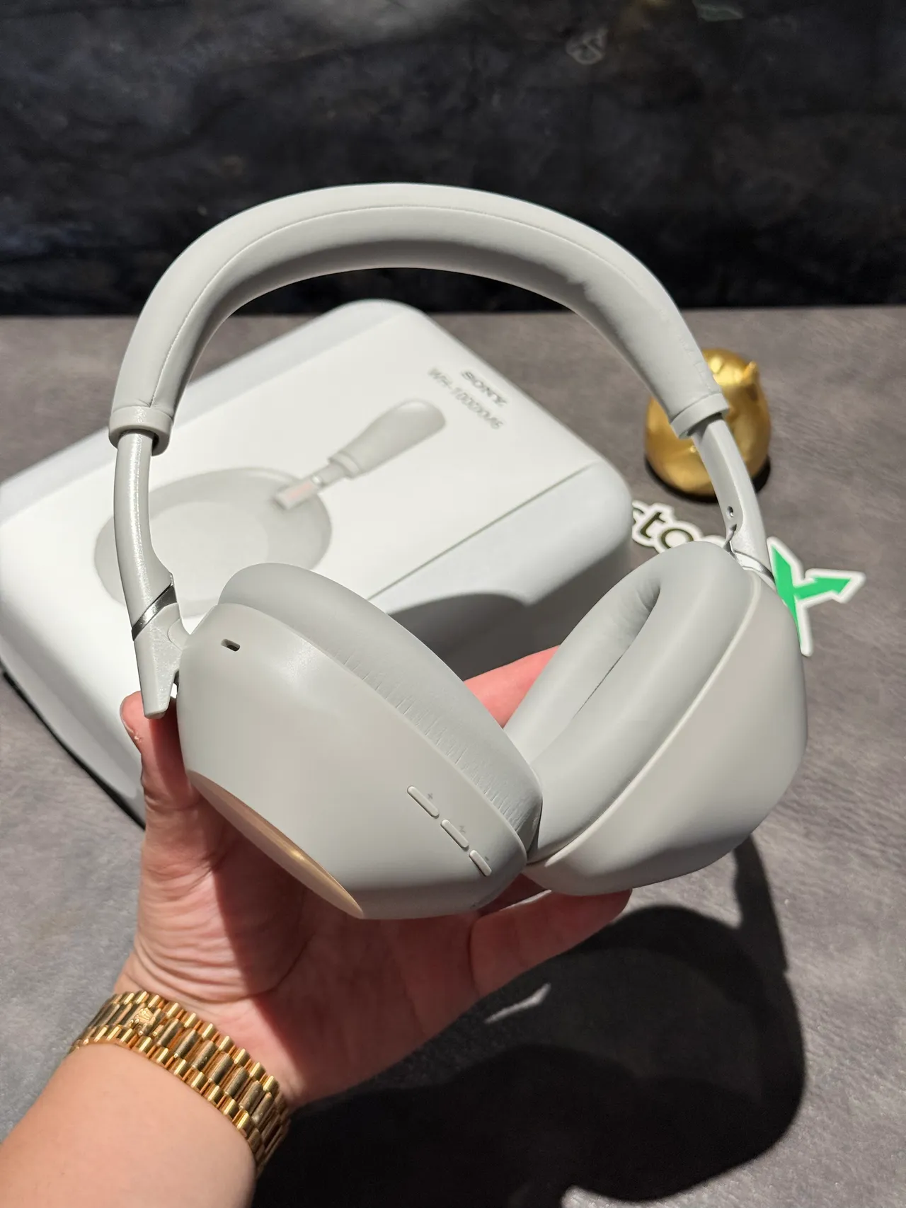 Sony WH-1000XM6 Light Gray Over-Ear Headphones 11