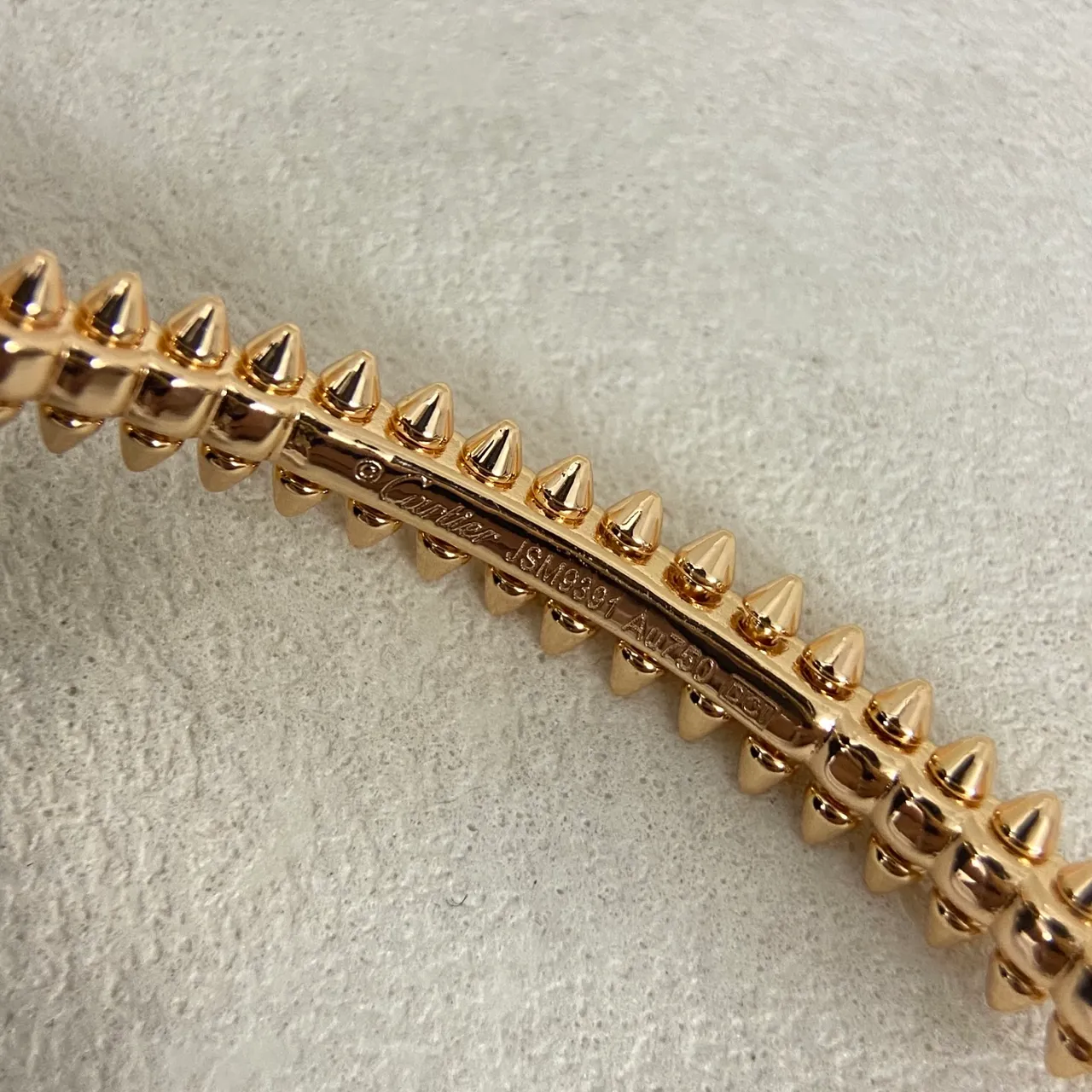 Spiked Stud Pavé Crystal Multi-Row Bangle Bracelets 5