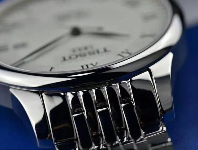 Tissot Le Locle Automatic Silver-Tone Stainless Steel White Dial Mechanical Watch 2