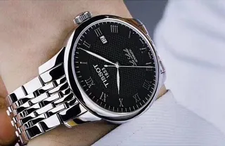 Tissot Le Locle Automatic Silver-Tone Stainless Steel White Dial Mechanical Watch 5