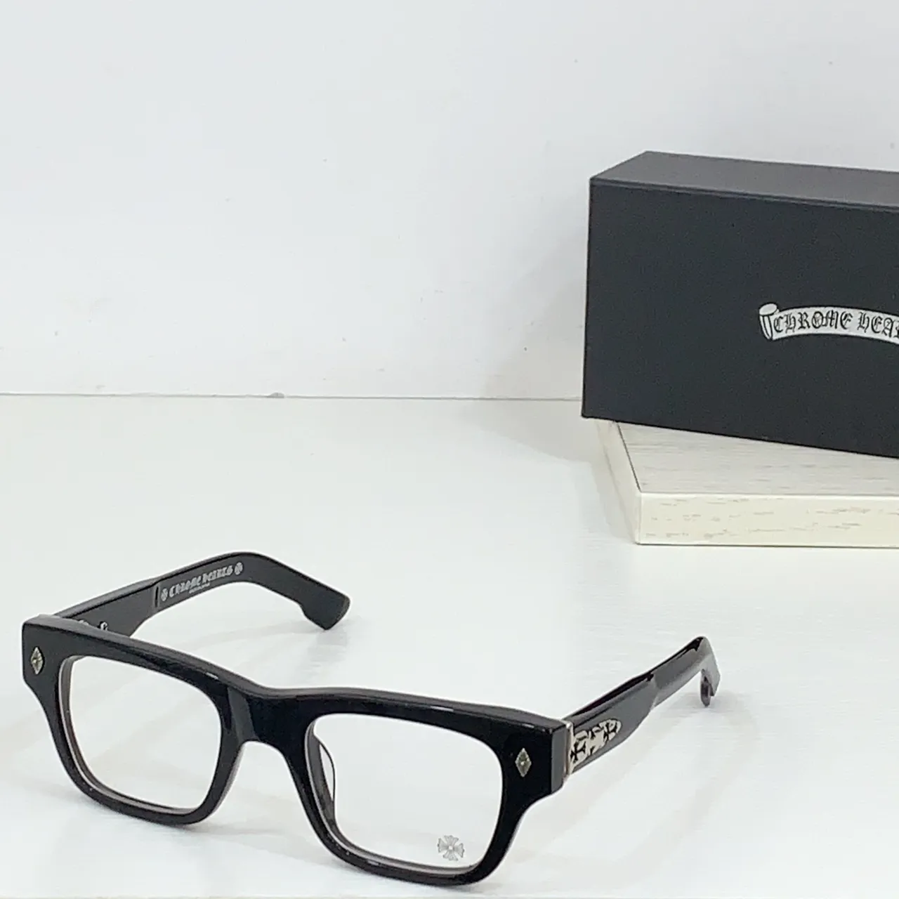 Translucent Olive-Brown Rectangular Acetate Optical Glasses 5