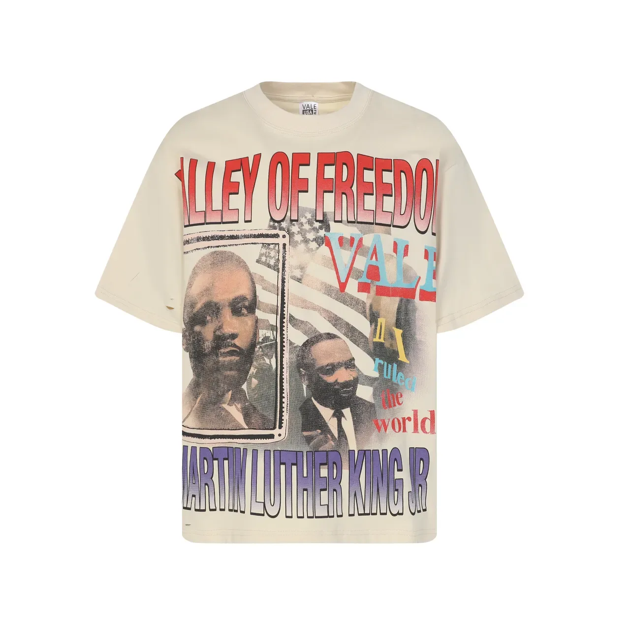 Vale Valley of Freedom Martin Luther King Jr Graphic T-Shirt 2