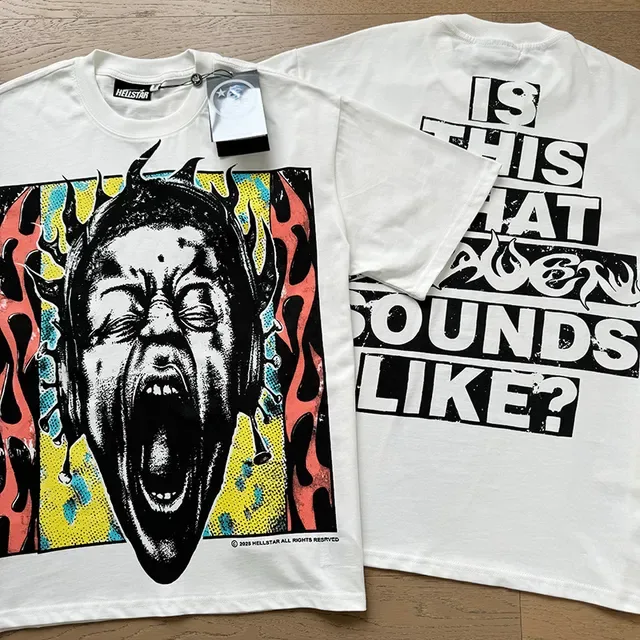 White Graphic-Print Oversized Double-Sided T-Shirt 7