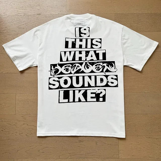 White Graphic-Print Oversized Double-Sided T-Shirt 10