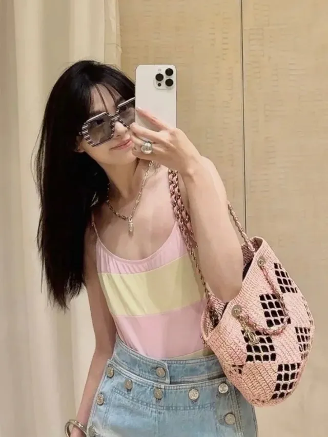 Gentle Monster Pink White Oversized Geometric Frame Thick Acetate Rim Sunglasses 5