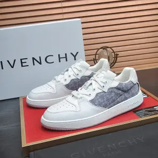Givenchy City Sport White and Gray Monogram Lifestyle Sneakers