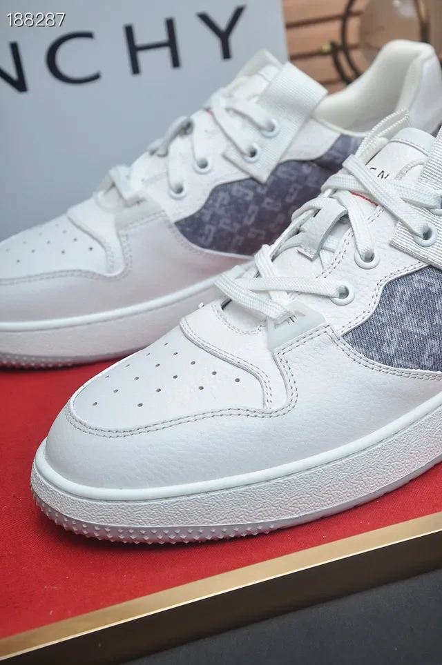 Givenchy City Sport White and Gray Monogram Lifestyle Sneakers 4