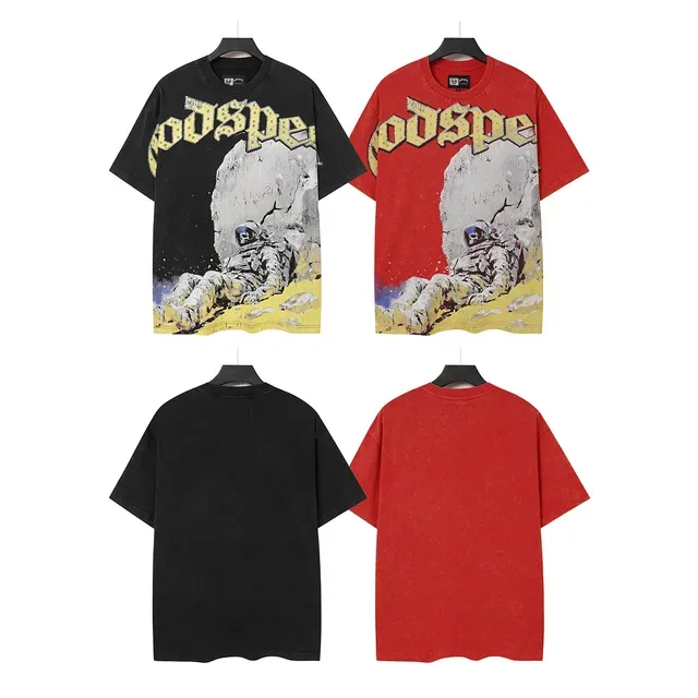 Godspeed Graphic Print Crew Neck T-Shirt 2