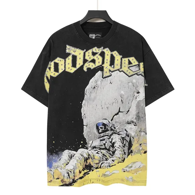Godspeed Graphic Print Crew Neck T-Shirt 3