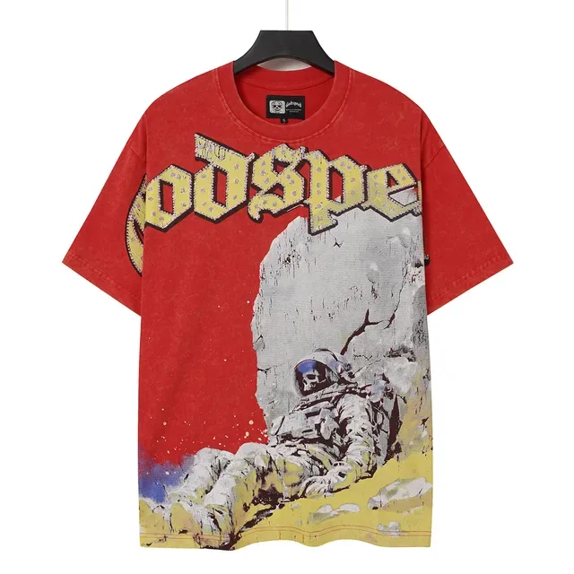 Godspeed Graphic Print Crew Neck T-Shirt 6