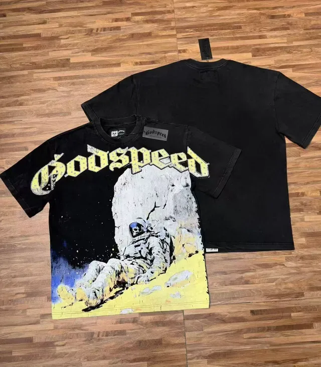 Godspeed Graphic Print Crew Neck T-Shirt 13
