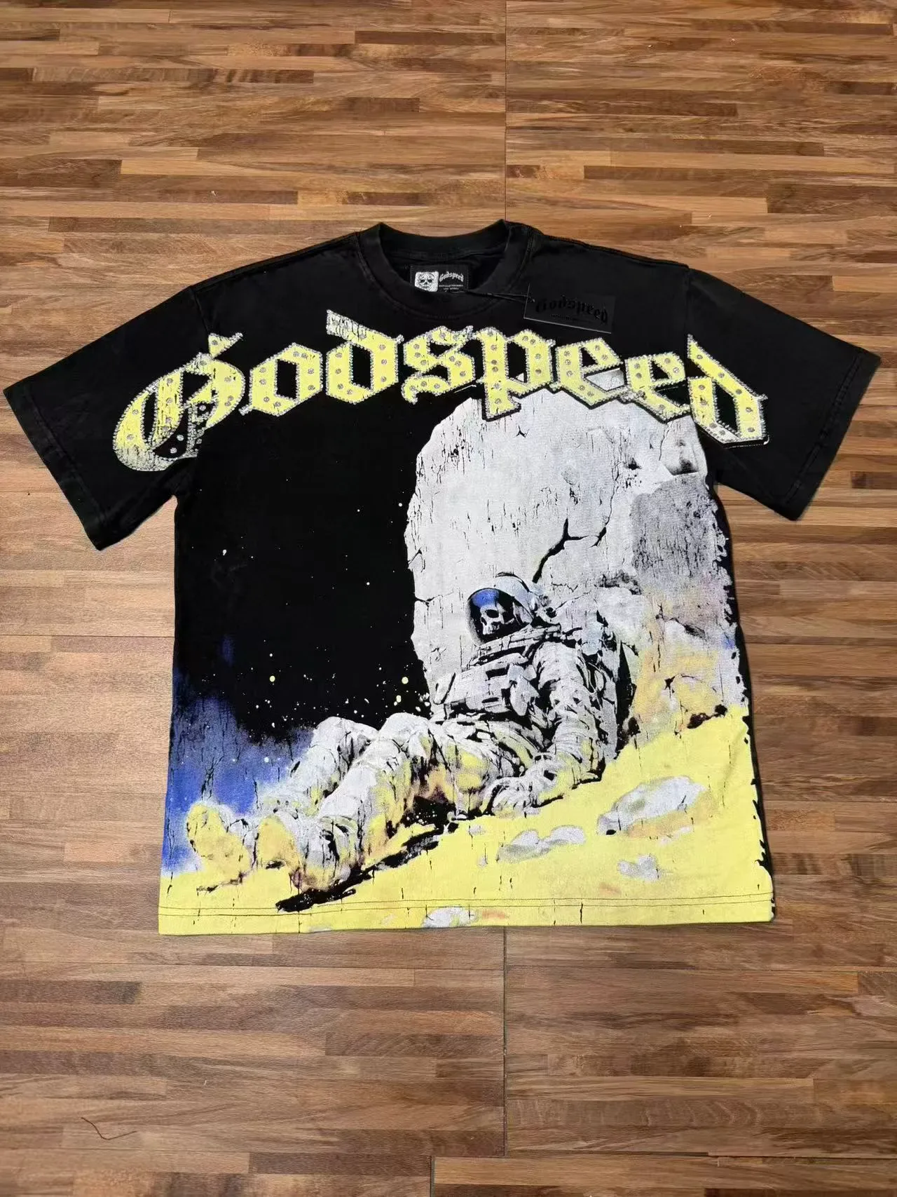 Godspeed Graphic Print Crew Neck T-Shirt 14