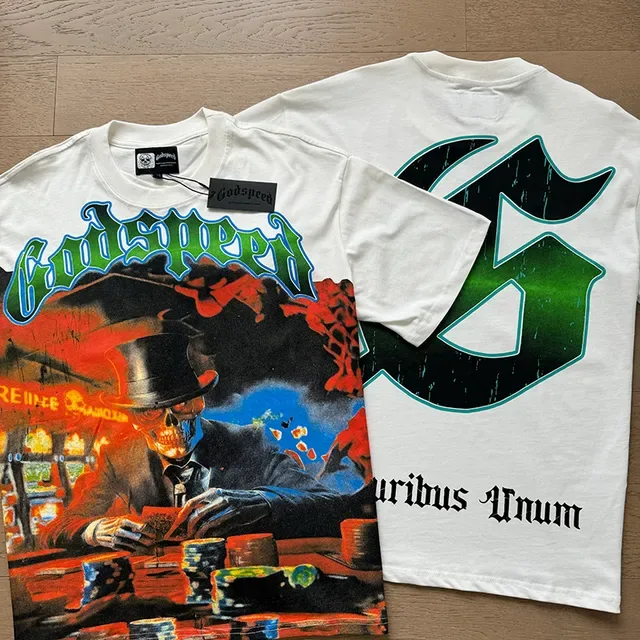 Godspeed Graphic Print Double-Sided T-Shirt 5