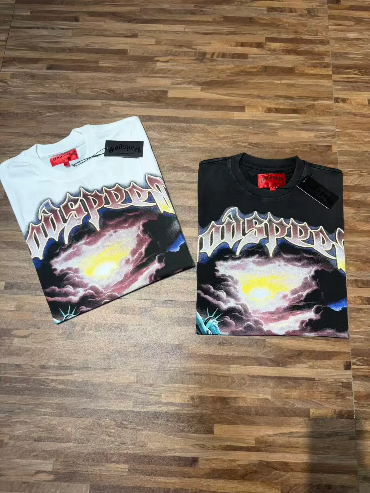 Godspeed Graphic Print Oversized T-Shirt 4