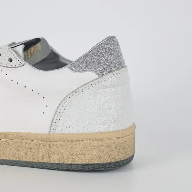Golden Goose Ball Star White Glitter Star Lifestyle Sneakers 4