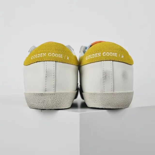 Golden Goose Superstar White Purple Glitter Star Lifestyle Sneakers 8