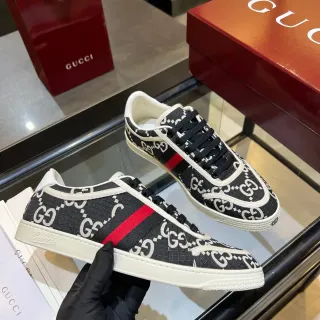 Gucci Ace GG Monogram Web Stripe Lifestyle Sneakers
