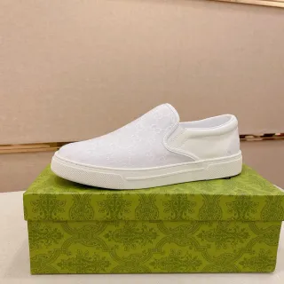 Gucci Ace Slip-On White Monogram Lifestyle Sneakers