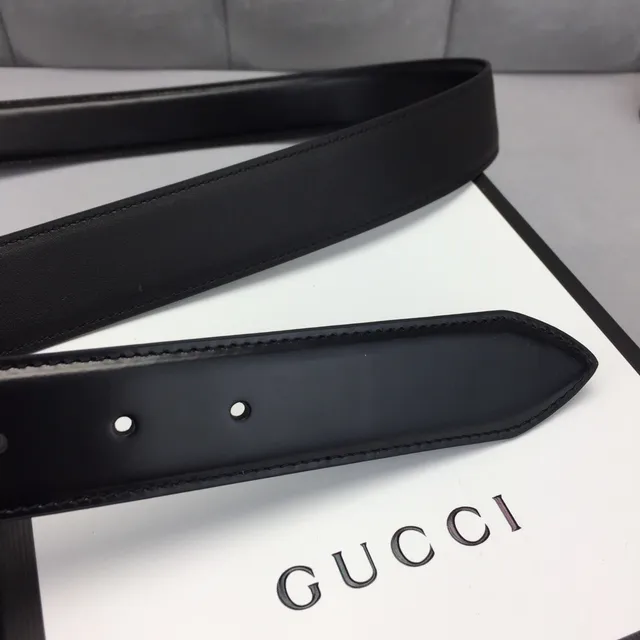 Gucci Dionysus Black Silver Smooth Strap Ornate Lion-Head Buckle Leather Belt 7
