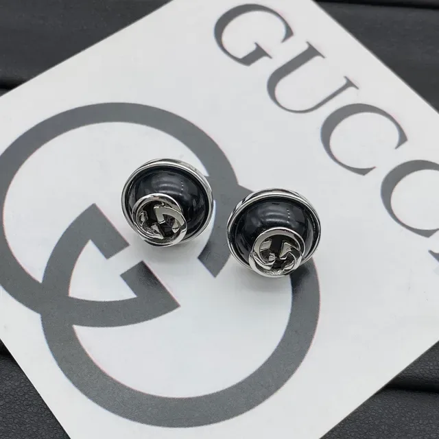 Gucci GG Marmont Round Dome Stud Earrings 5