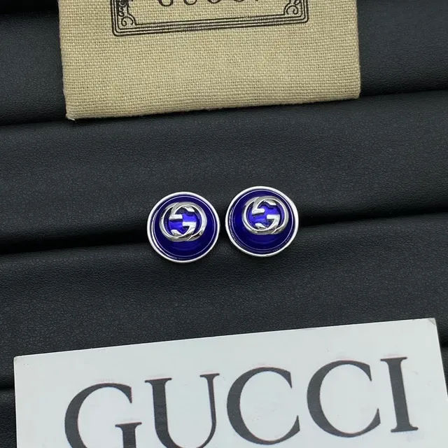 Gucci GG Marmont Round Dome Stud Earrings 7
