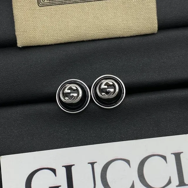 Gucci GG Marmont Round Dome Stud Earrings 8