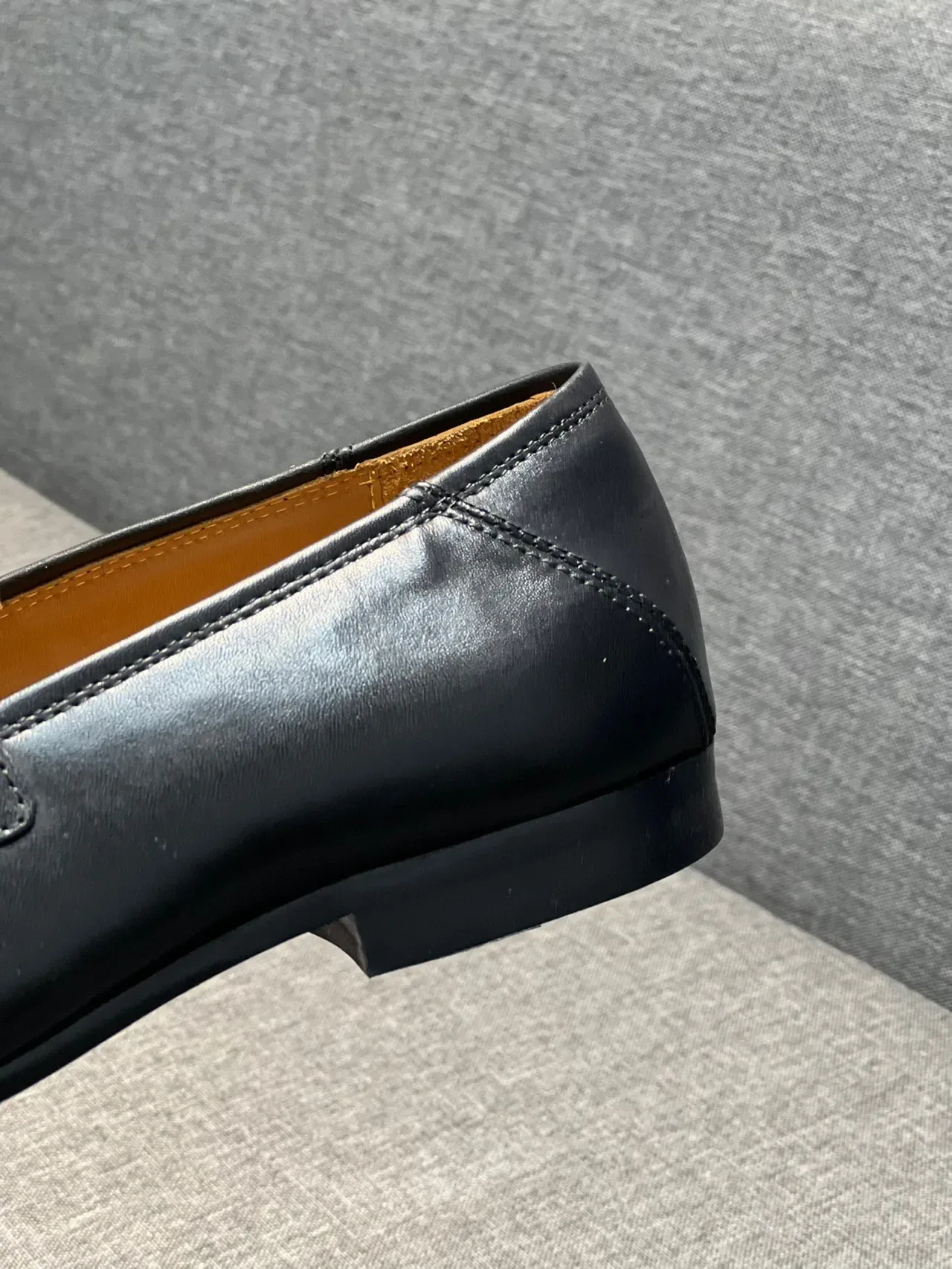 Gucci Horsebit 1955 Black Green Leather Buckle Loafer 8