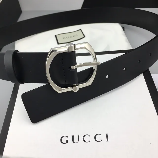 Gucci Horsebit 1955 Ceinture en Cuir Noir 5