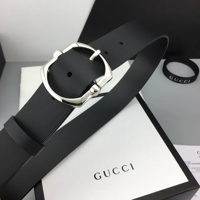 Gucci Horsebit 1955 Ceinture en Cuir Noir 9