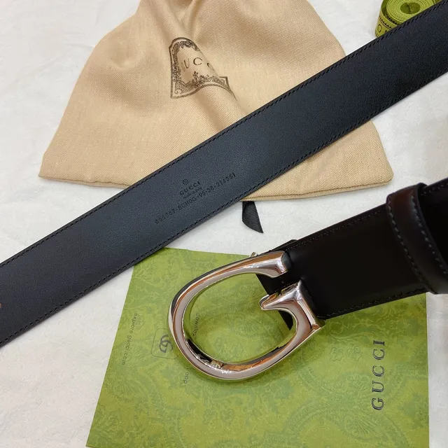 Gucci Horsebit 1955 Black Leather Belt 3