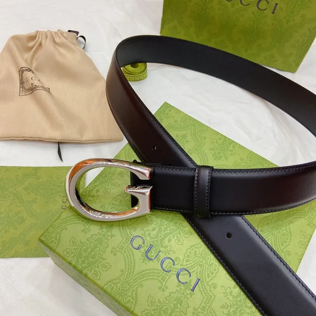 Gucci Horsebit 1955 Black Leather Belt 6
