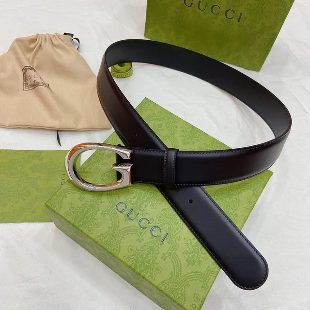 Gucci Horsebit 1955 Black Leather Belt 9
