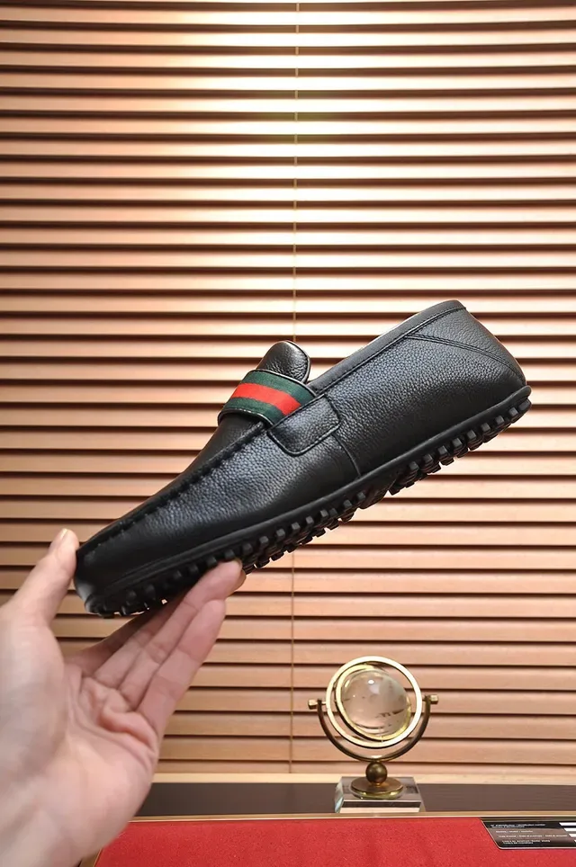 Gucci Horsebit 1955 Black Leather Loafer 6