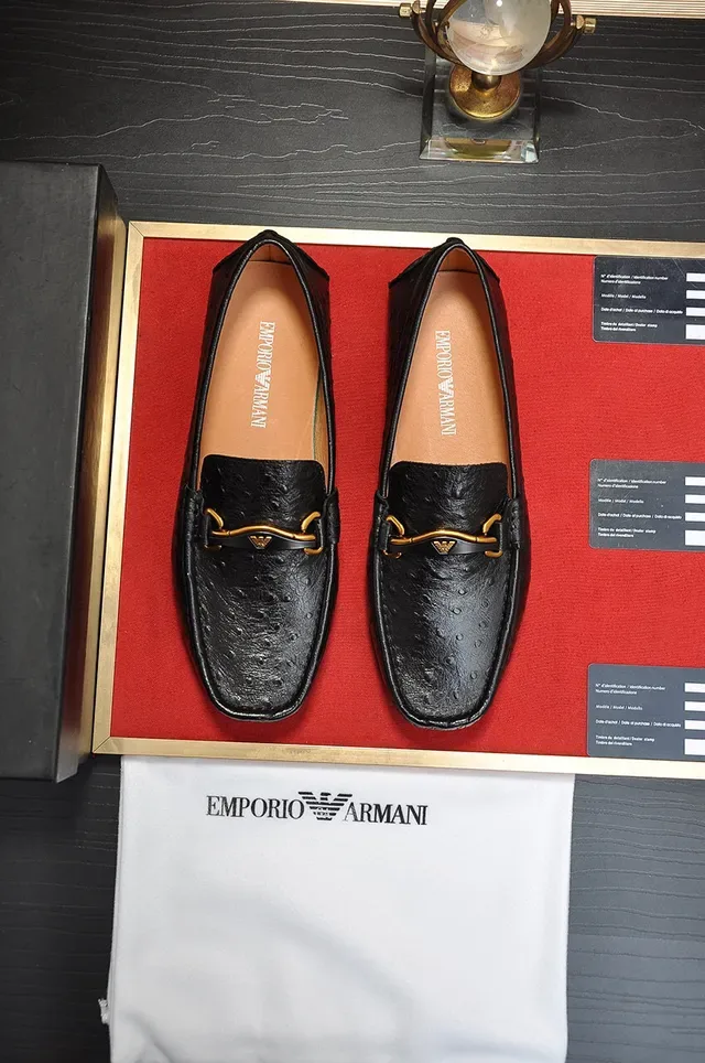 Gucci Horsebit 1955 Black Ostrich Leather Loafer 9