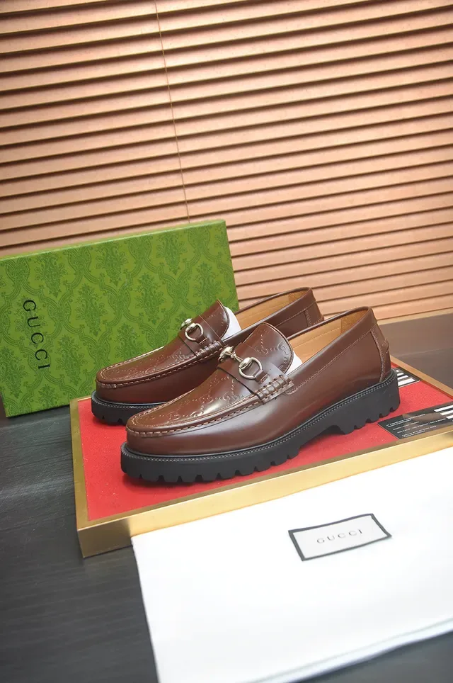 Gucci Horsebit 1955 Brown Leather Horsebit Loafer 4