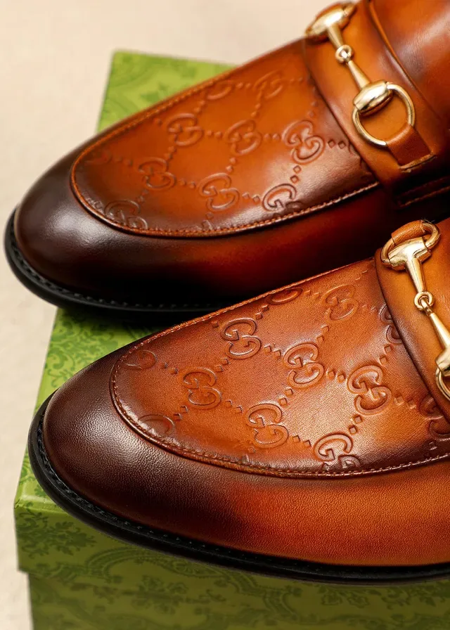 Gucci Horsebit 1955 Brown Monogram Loafers 4