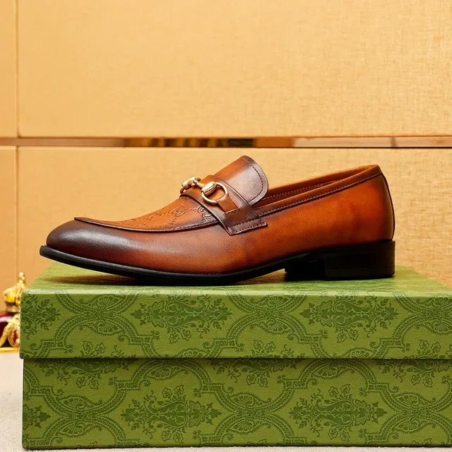 Gucci Horsebit 1955 Brown Monogram Loafers 5