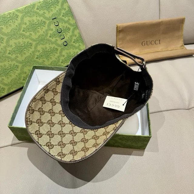 Gucci Monogram Canvas Baseball Cap 3