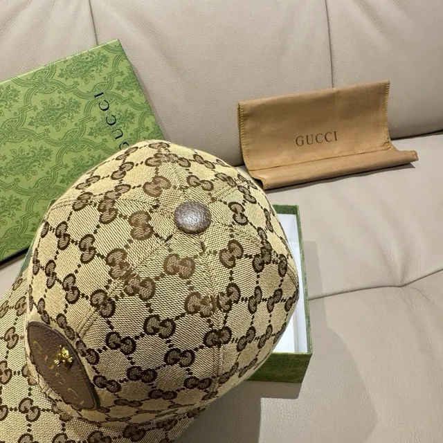 Gucci Monogram Canvas Baseball Cap 6