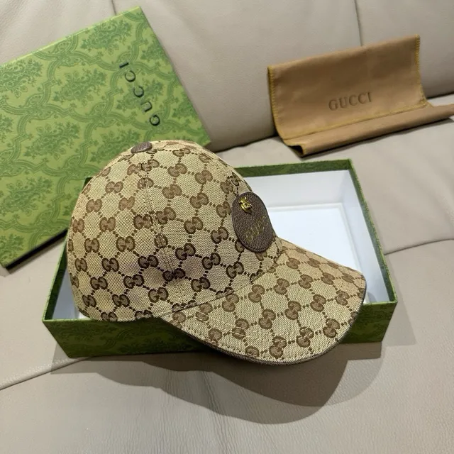 Gucci Monogram Canvas Baseball Cap 8