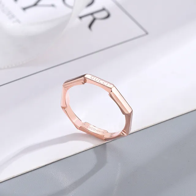 Gucci Octagon Gold-Tone Geometric Ring 7