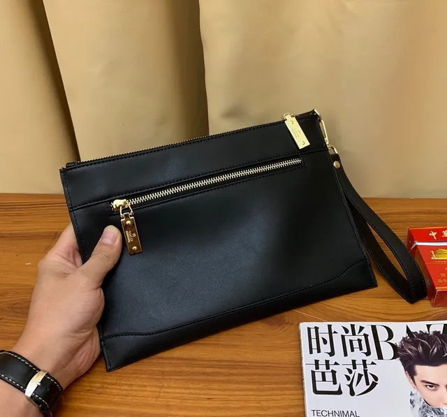 Gucci Ophidia Black Embossed GG Monogram Flap Closure Envelope Clutch 7