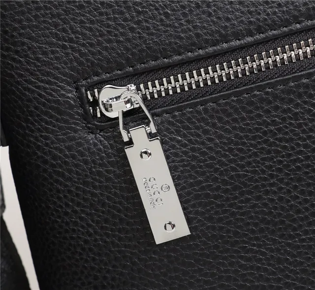 Gucci Ophidia Sac bandoulière Noir Cuir Pebbled 4