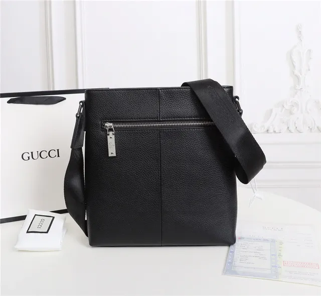 Gucci Ophidia Sac bandoulière Noir Cuir Pebbled 9