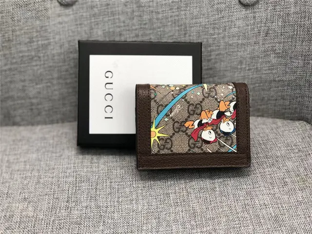 Gucci Ophidia Disney colaboração carteira curta 6